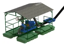 Flutuante para bomba de mancal de até 175 CV